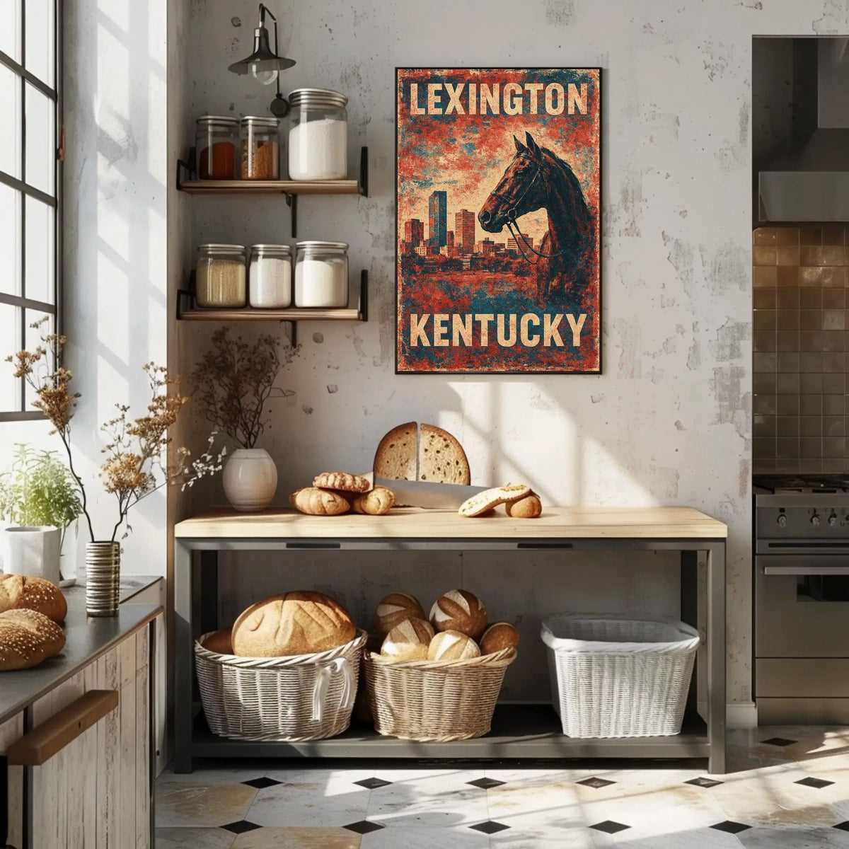 Lexington Kentucky Wanderlust Cityscape Photography Poster