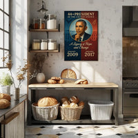 Barack Obama Iconic Portrait Poster in Historical or Presidential Poster