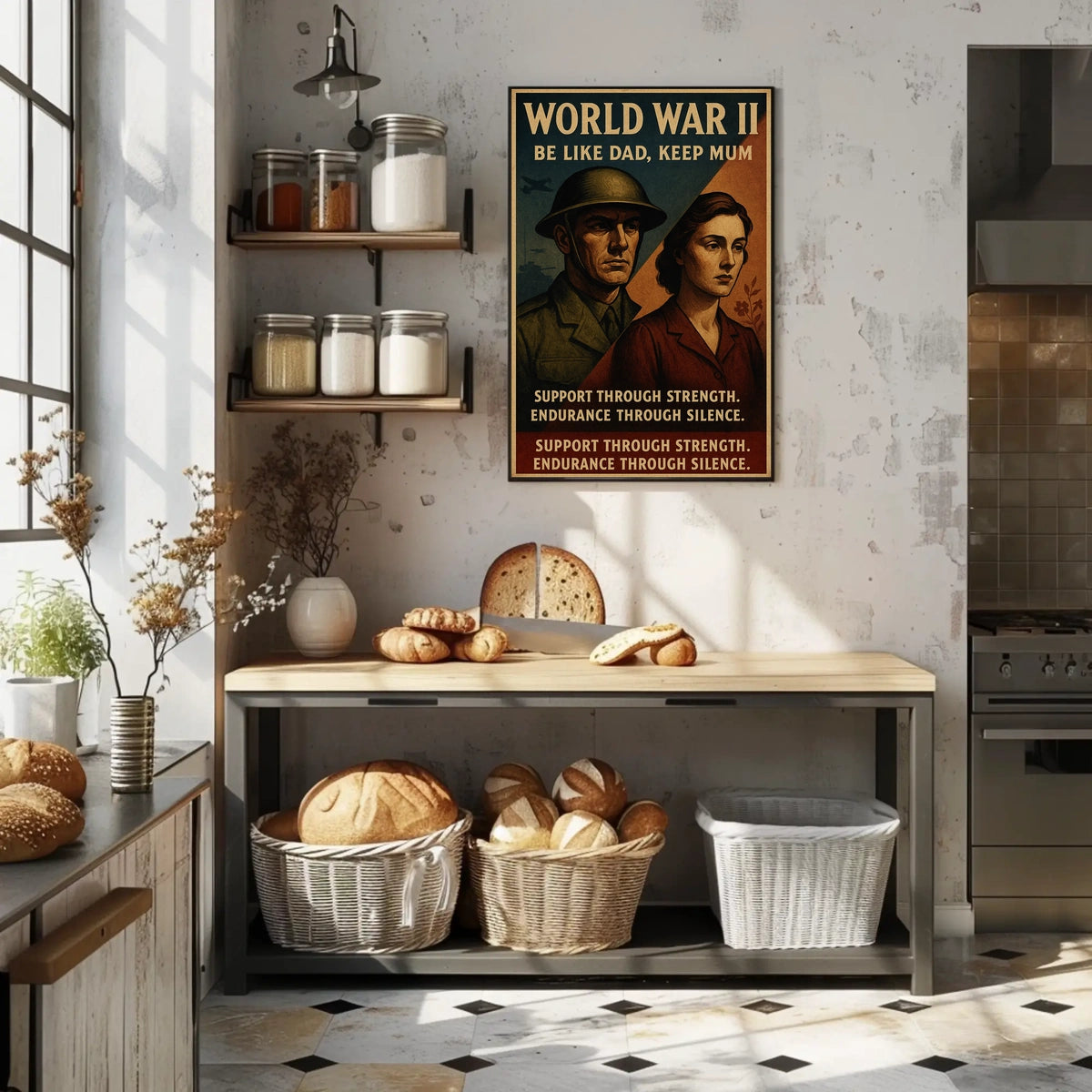World War II Propaganda Poster