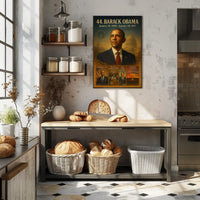 Barack Obama Legacy Art Print Historical or Presidential Poster