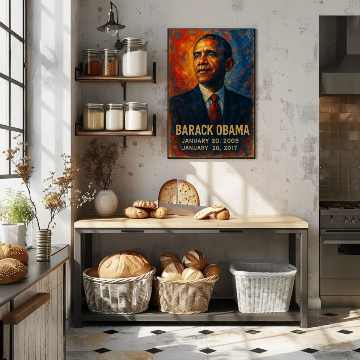 Barack Obama Presidential Tenure Poster