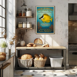 Discover the Charm of Foxface Rabbitfish Poster