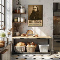 Saint Frances Xavier Cabrini Poster