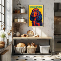 Cocker Spaniel Art Poster