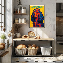 Cocker Spaniel Art Poster