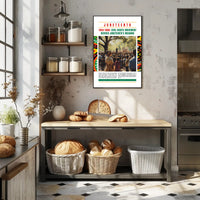 Juneteenth Civil Rights Movement Cultural or Heritage Poster