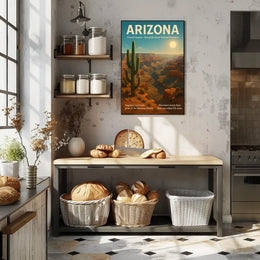 Grand Canyon Arizona Natural Wonder Travel Poster