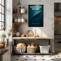 Greenland Shark Beneath the Arctic Poster