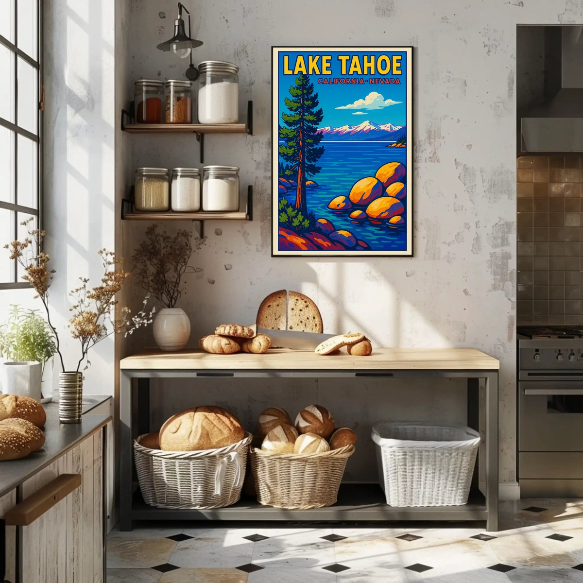 Lake Tahoe Scenic Poster