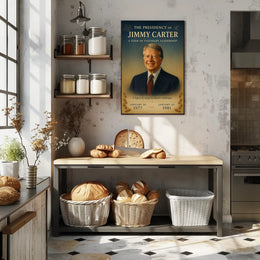 Jimmy Carter Presidential Tribute Photo Tribute Poster PosterGoat