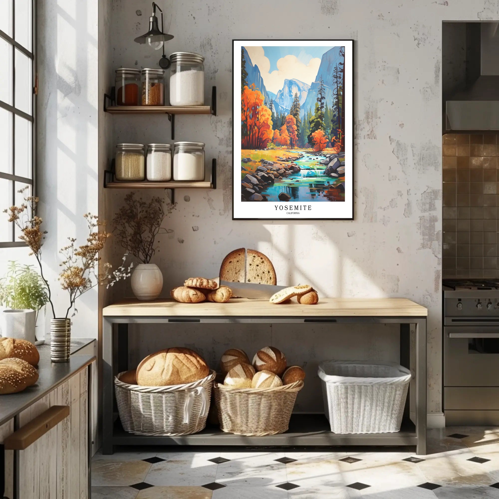 Yosemite National Park Poster PosterGoat