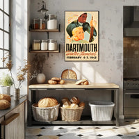 Dartmouth 1942 Vintage Winter Carnival Sports Poster PosterGoat