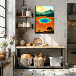Yellowstone Wonders Poster PosterGoat
