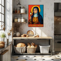 St. Clare of Assisi Poster