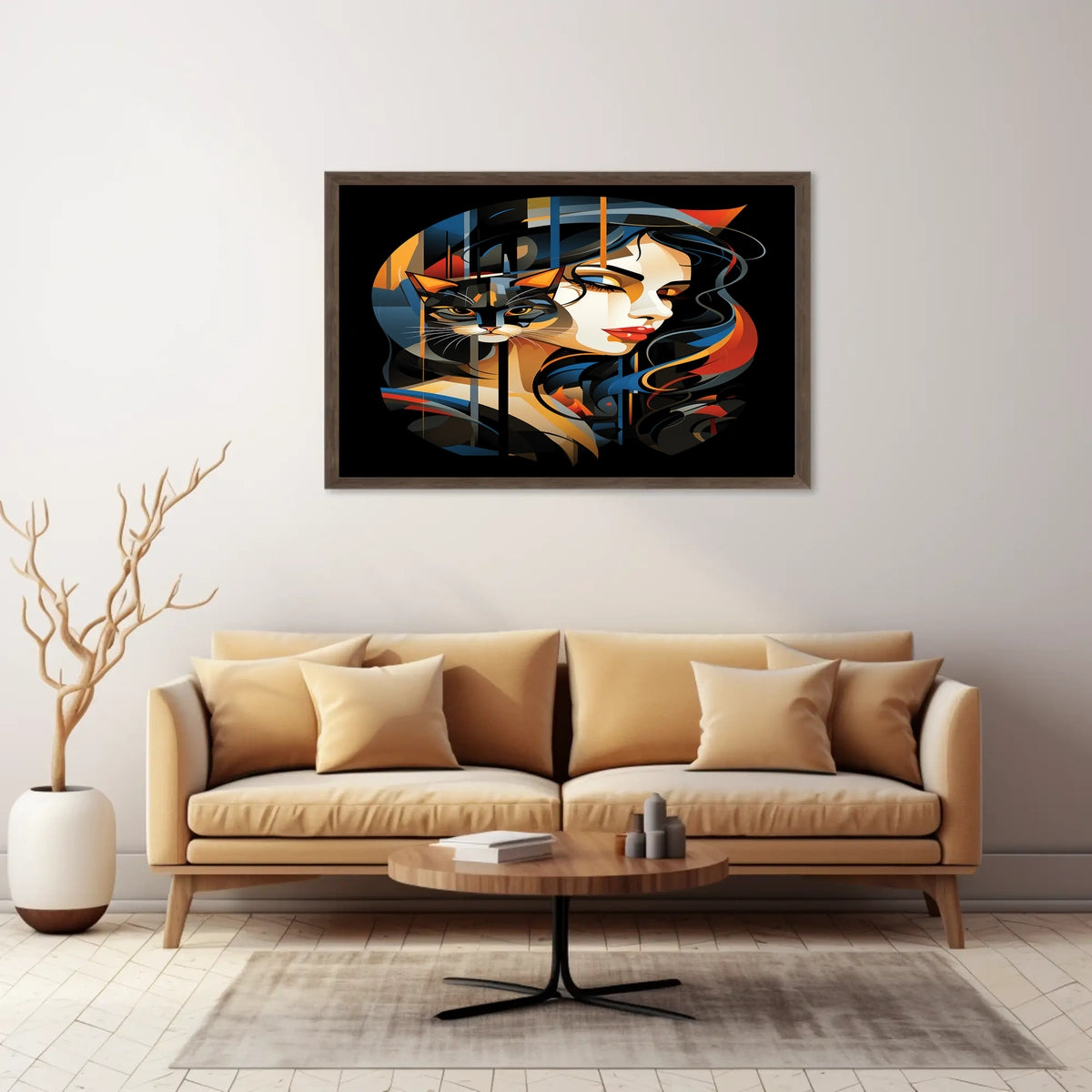 Abstract Harmony Abstract Poster