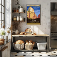 Zion National Park Explore Nature Poster PosterGoat