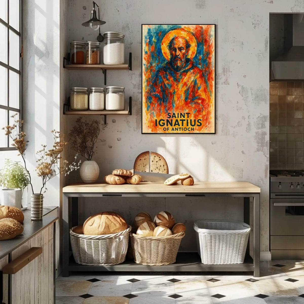 Saint Ignatius Antioch Wanderlust Heritage Poster