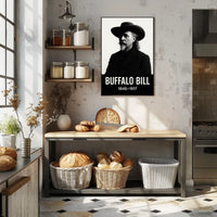 Buffalo Bill Western Icon Cultural or Heritage Poster