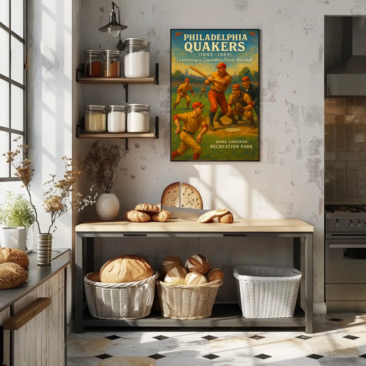Philadelphia Quakers Celebrating A Poster