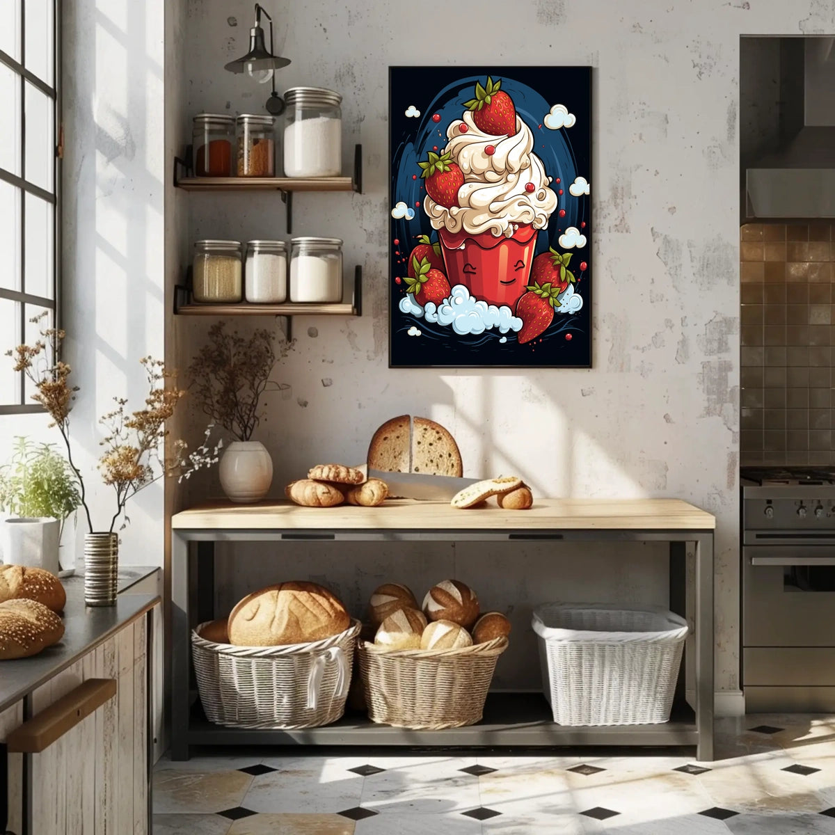 Sweet Strawberry Delight Poster