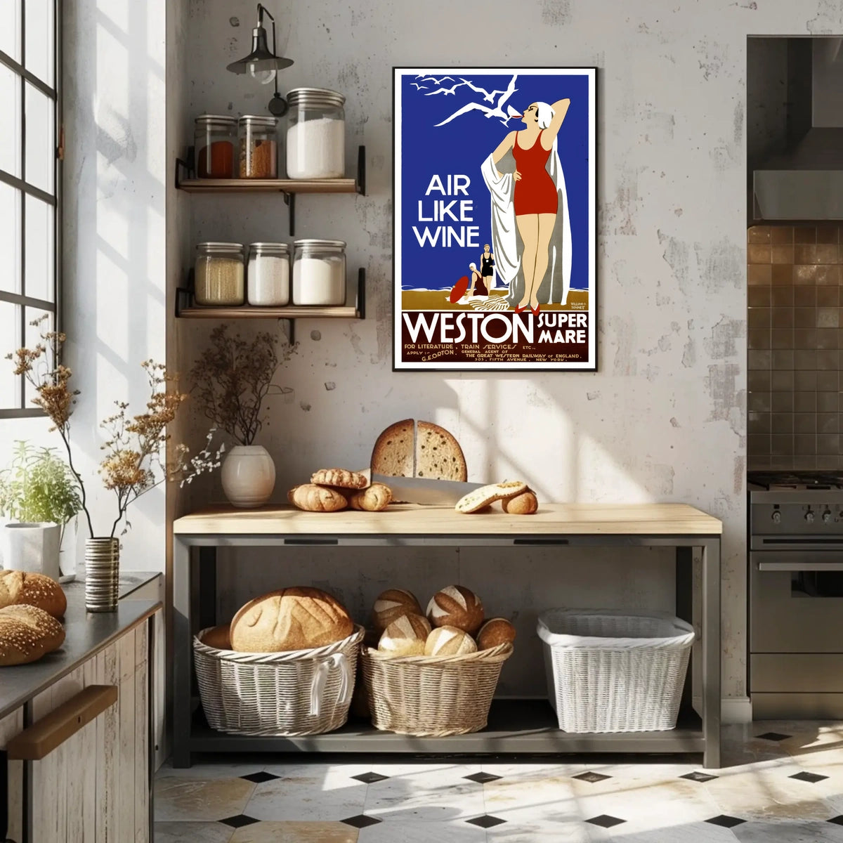 Air Like Wine Weston-Super-Mare Poster