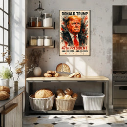 Donald Trump The Bold Visionary Poster