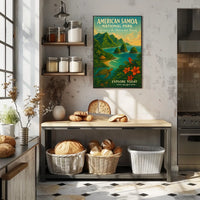 Discover American Samoa National Park Poster