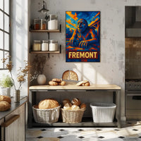 Fremont Mosaic Art Poster