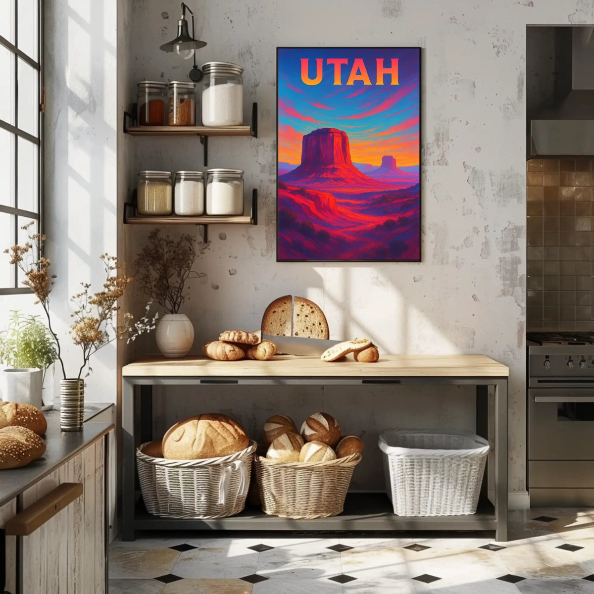 UtahS Majestic Landscape Poster