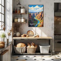 Majestic Black Canyon National Park Poster