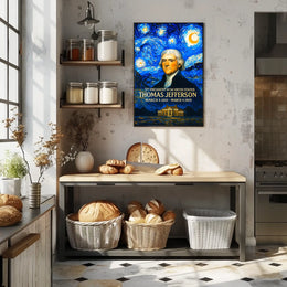 Thomas Jefferson 3rd President of the United States Presidential Masterpiece Series Poster