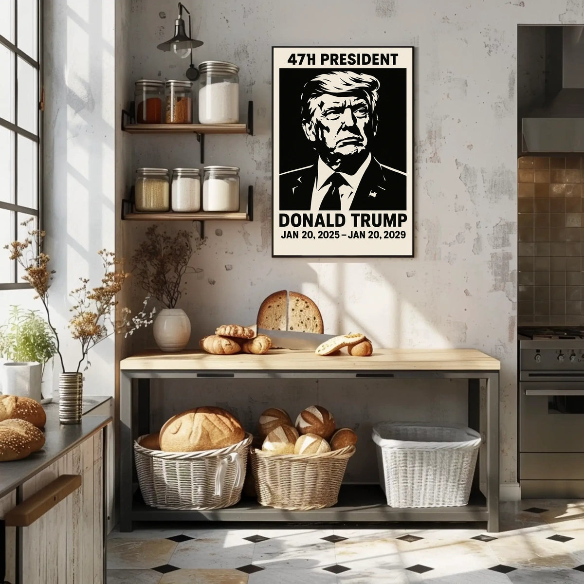 Donald Trump 47th President Poster