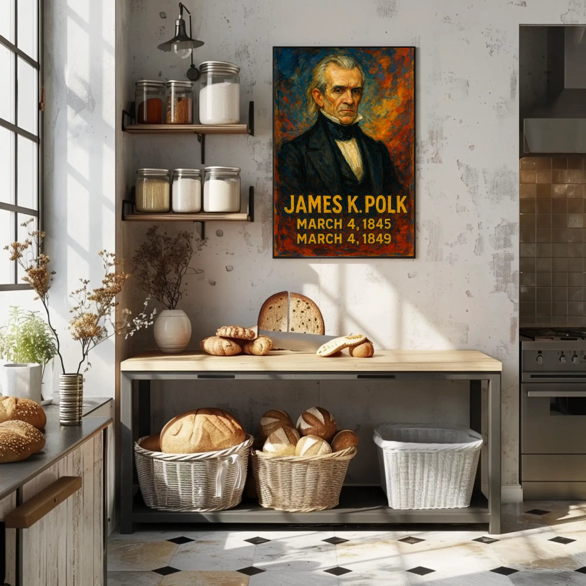 James K. Polk Poster