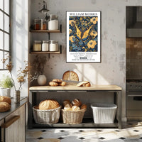 William Morris Butterfly and Floral Heritage Artistic Poster