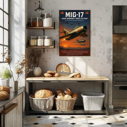 MiG-17 Aerial Warriors of North Vietnam Poster
