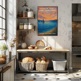 Discover the Serenity of Lake Charlevoix Poster