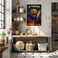 Donald Trump 47th President The Presidential Chronicles Poster PosterGoat