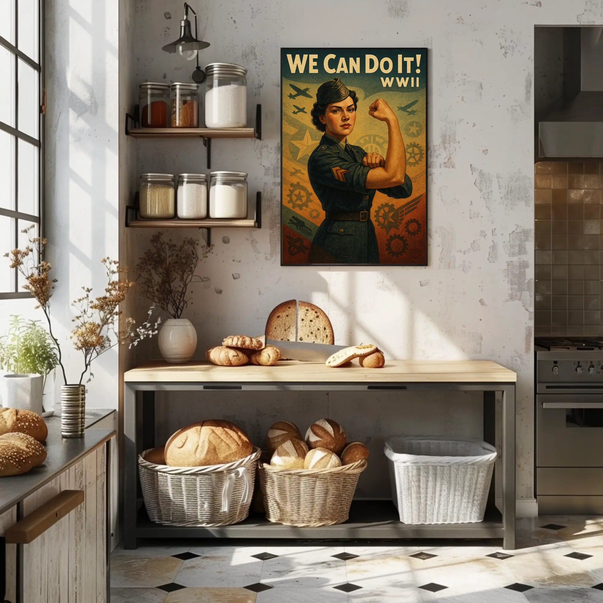 Empowerment in WWII Poster