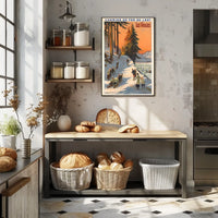 Winter Adventures In Les Vosges Poster