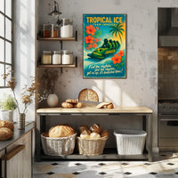 Tropical Ice Team Jamaica Poster