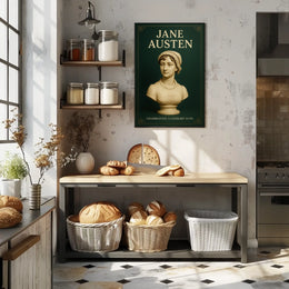 Jane Austen Celebrating A Literary Poster