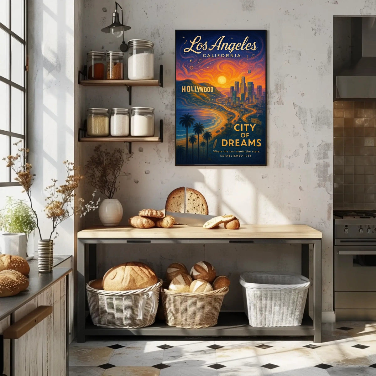 Los Angeles City Of Dreams Poster