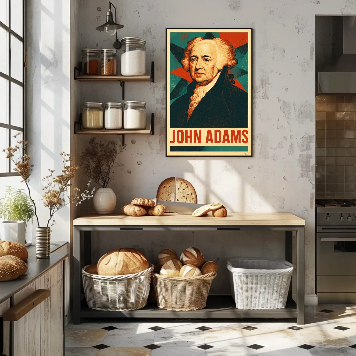 John Adams Poster