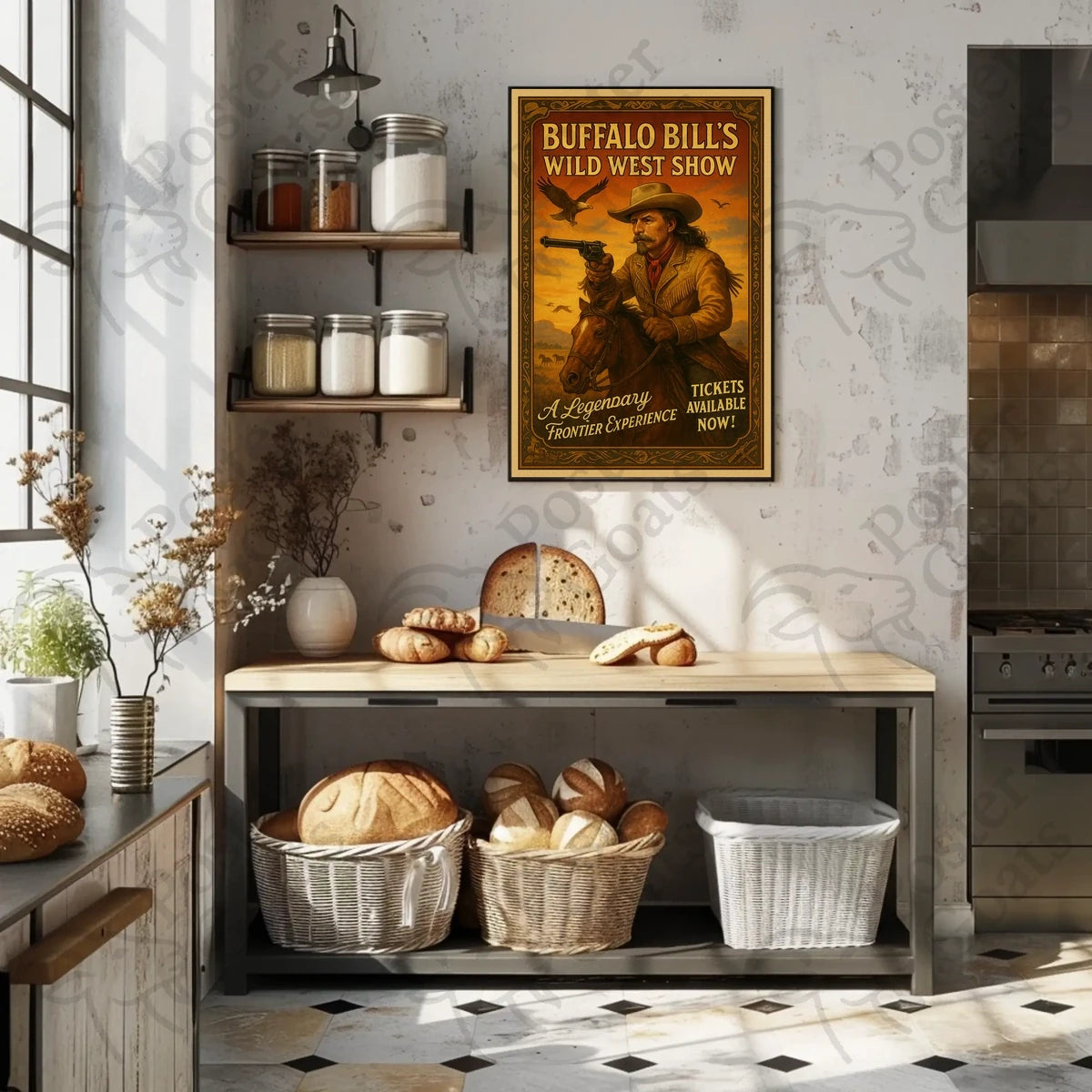 Buffalo Bill’s Wild West Vintage Cultural or Heritage Poster