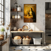 Saint Catherine of Siena Poster PosterGoat