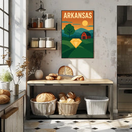 Arkansas Landscape Poster