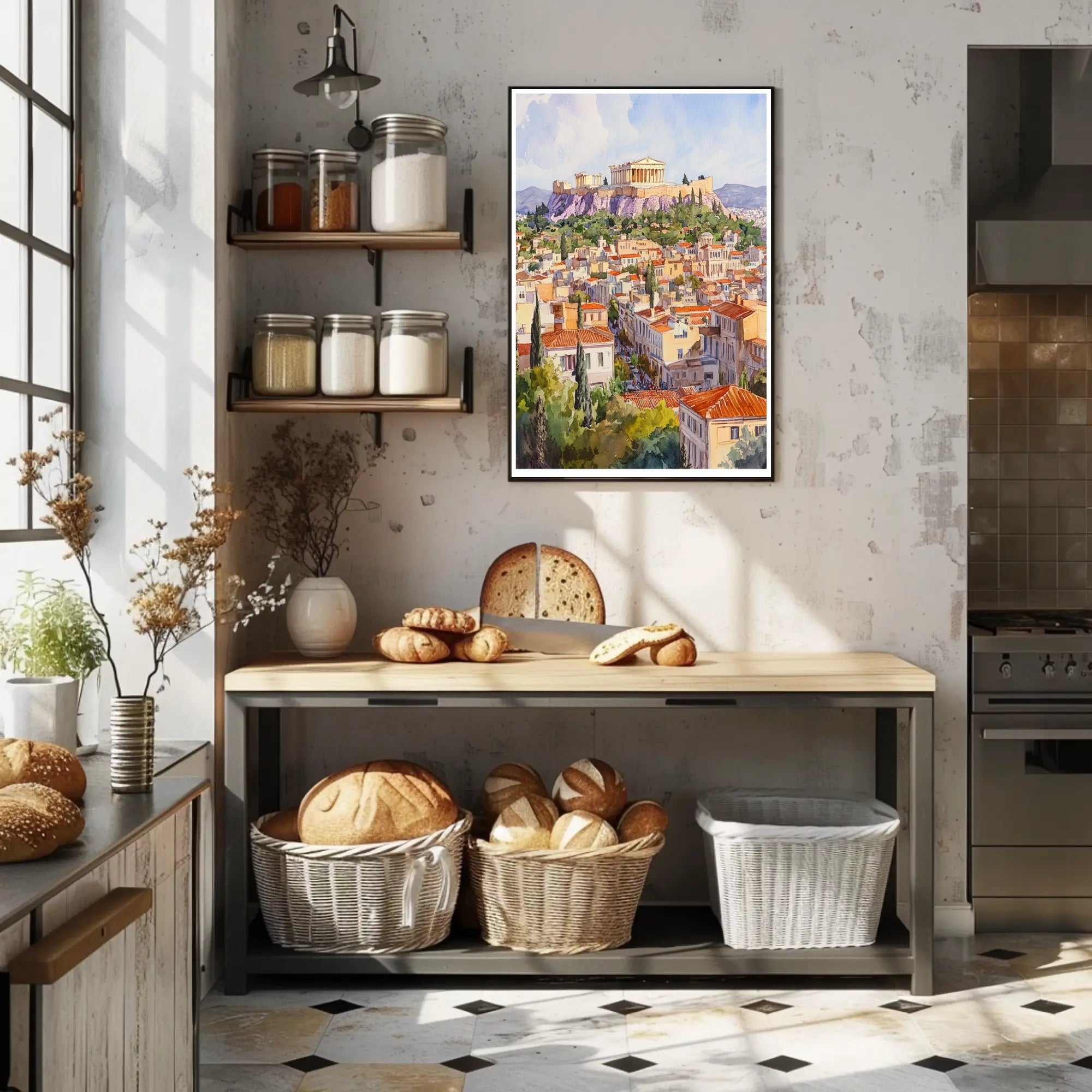 Athenian Horizon Poster PosterGoat
