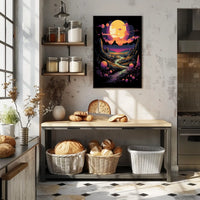 Celestial Landscape Poster