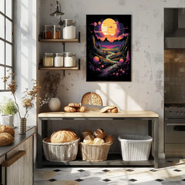 Celestial Landscape Poster