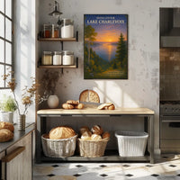 Discover Lake Charlevoix Travel Poster